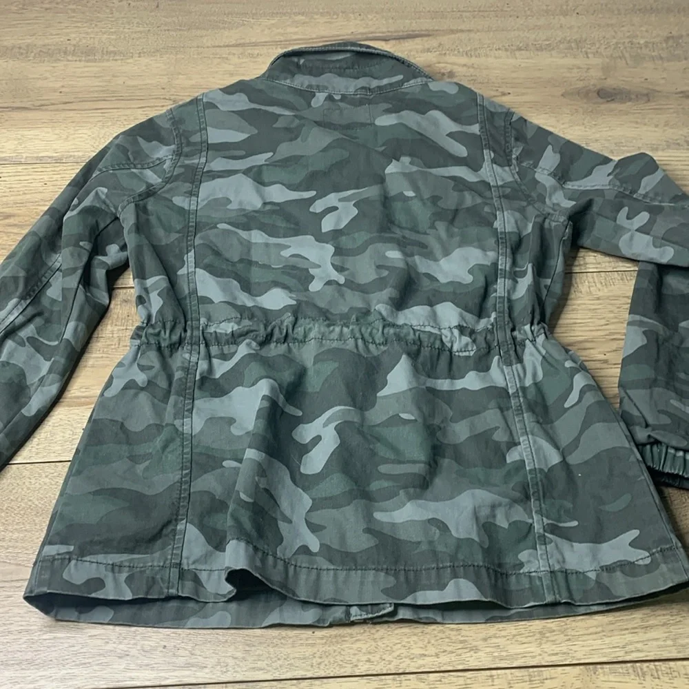 Old Navy Camo Military Style Jacket Size Small - Picture 4 of 4